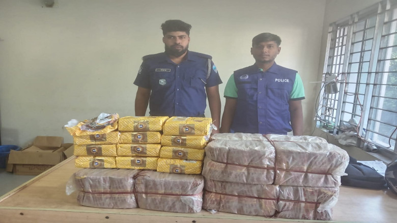 বিজয়নগরে চোরাচালানকৃত ভারতীয় বিড়ি উদ্ধার...