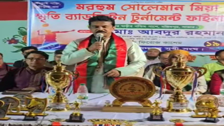 মরহুম সোলেমান মিয়া স্মৃতি ব্যাডমিন্টন টুর্নামেন্ট–২০২৫ এর শ