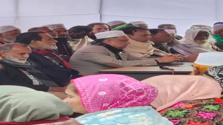 কুলিয়ারচরে  ধানের শীষের প্রার্থীর মনোনয়নপত্র দাখিল উপলক্ষে 