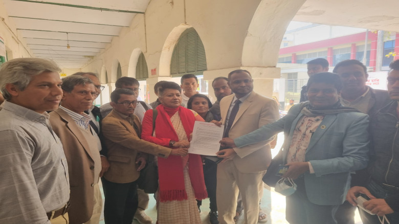 দীপু দাস হত্যাকাণ্ডের বিচারসহ ৪ দফা দাবিতে ময়মনসিংহে স্মারকল