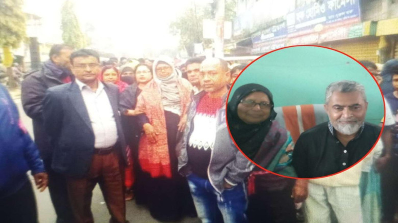 আড়ংঘাটায় আদালতের আদেশ অমান্য করে ভবন নির্মাণের অভিযোগ, এলাকা