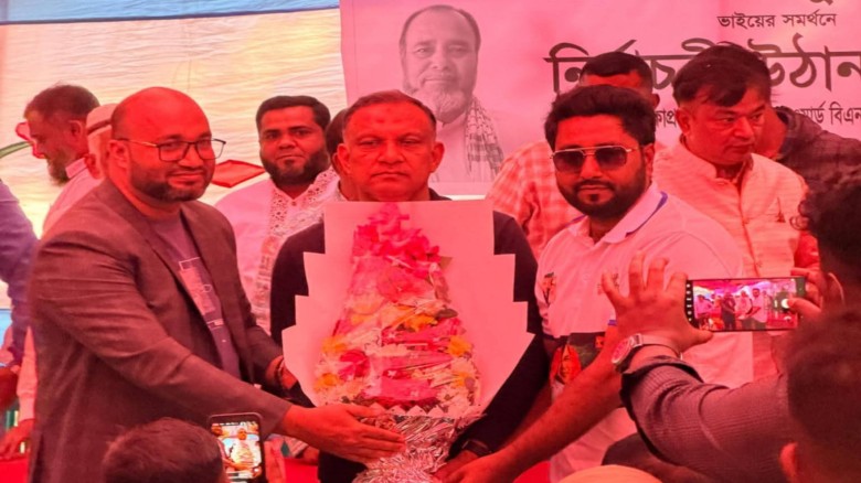 ভৈরবে শরীফুল আলমের ব্যাপক গণসংযোগ ও উঠান বৈঠক: কালিকাপ্রসাদে