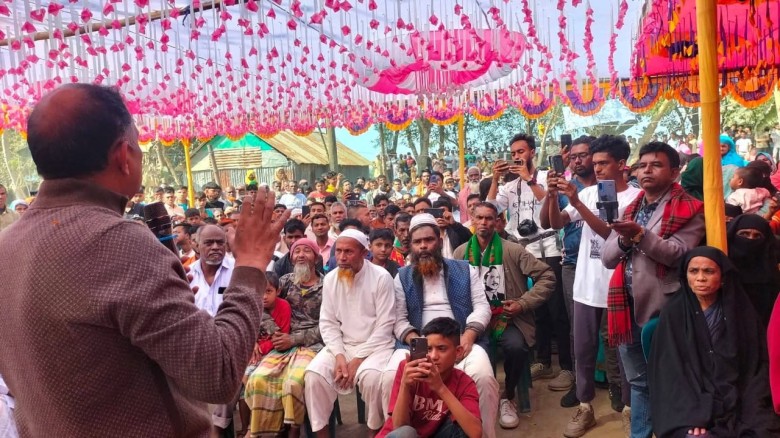 কিশোরগঞ্জ-৬ আসনে শরিফুল আলমের প্রচারণায় গণজোয়ার, কৃষকদের ঋণ 