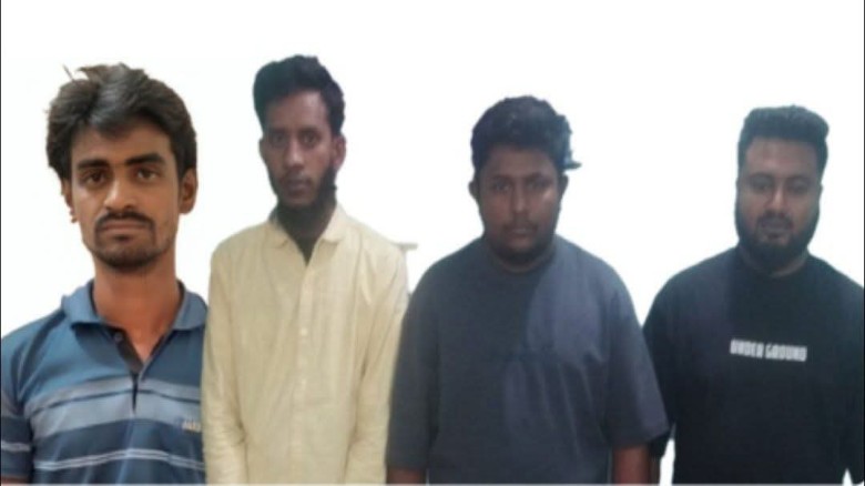 আর এম পি পুলিশের অভিযানে মাদক কারবারি গ্রেফতার