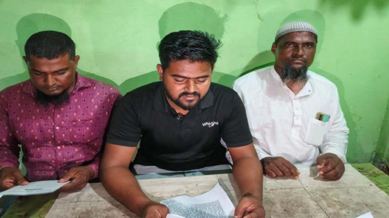 দশমিনায় বিরোধপূর্ণ জমি নিয়ে উত্তেজনা, ওসির বিরুদ্ধে সংবাদ সম