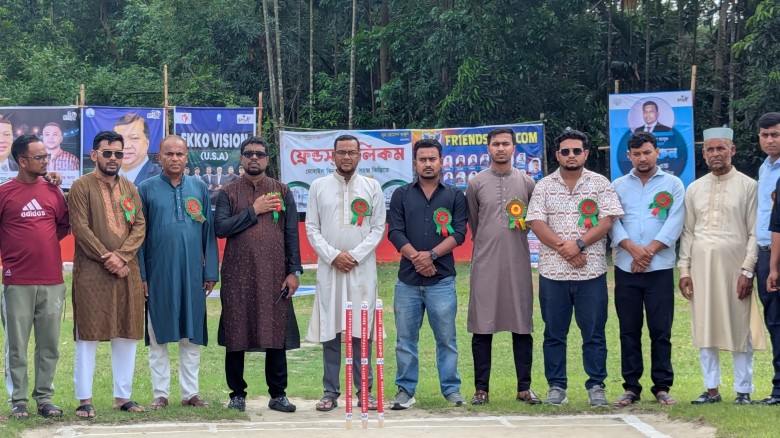 কোম্পানীগঞ্জে শাহজাদপুর প্রিমিয়ার লিগের উদ্বোধন