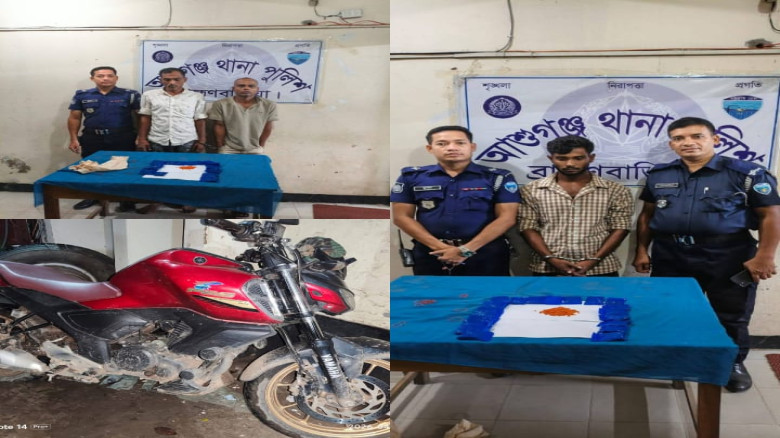 মোটরসাইকেলে মাদক বহন, ইয়াবা ট্যাবলেটসহ ০৩ মাদক কারবারী গ্রেফ