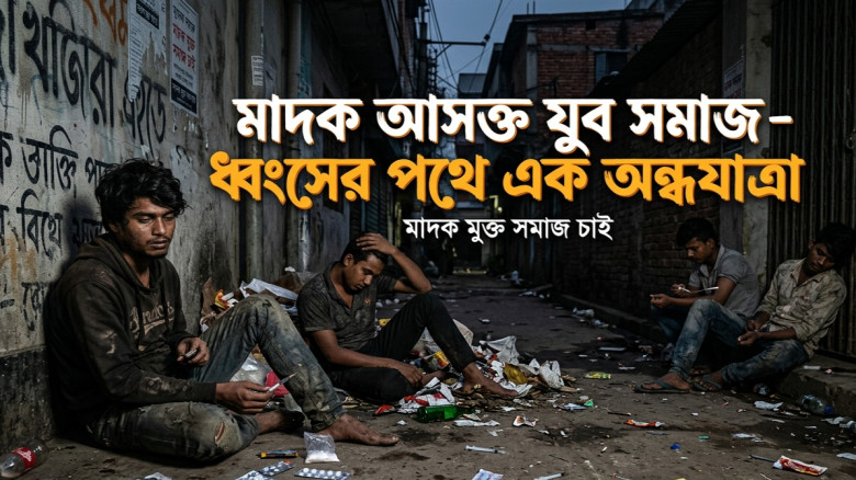 হালুয়াঘাটের মাইজপাড়ায় মাদকের রমরমা ব্যবসা ধ্বংসের মুখে যু